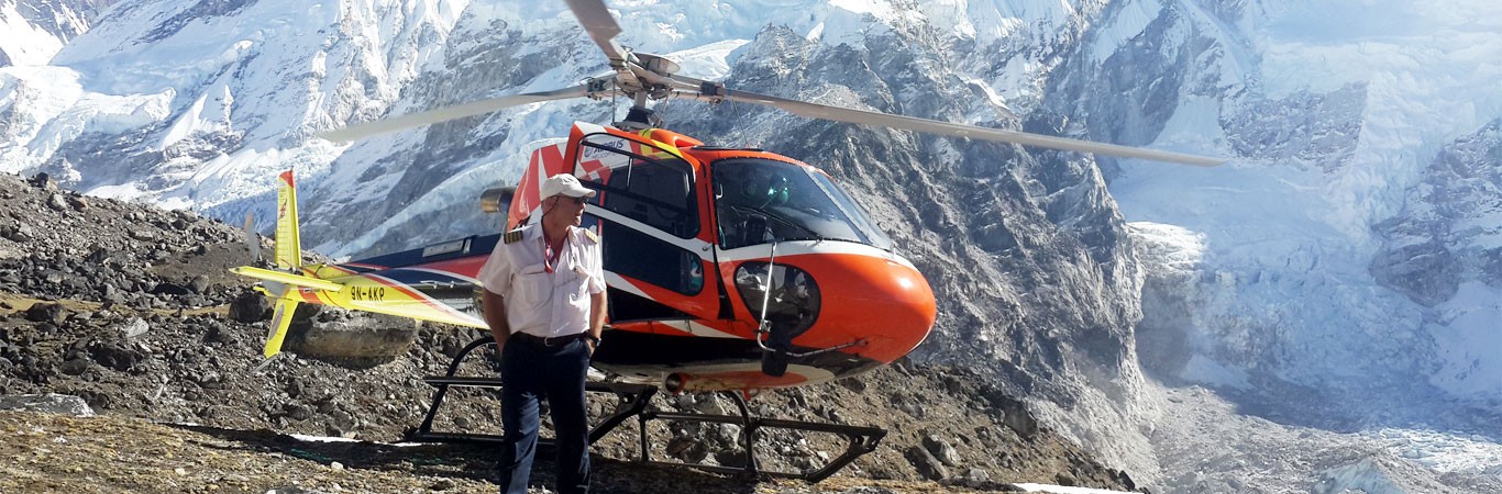 helicopter tours in nepal