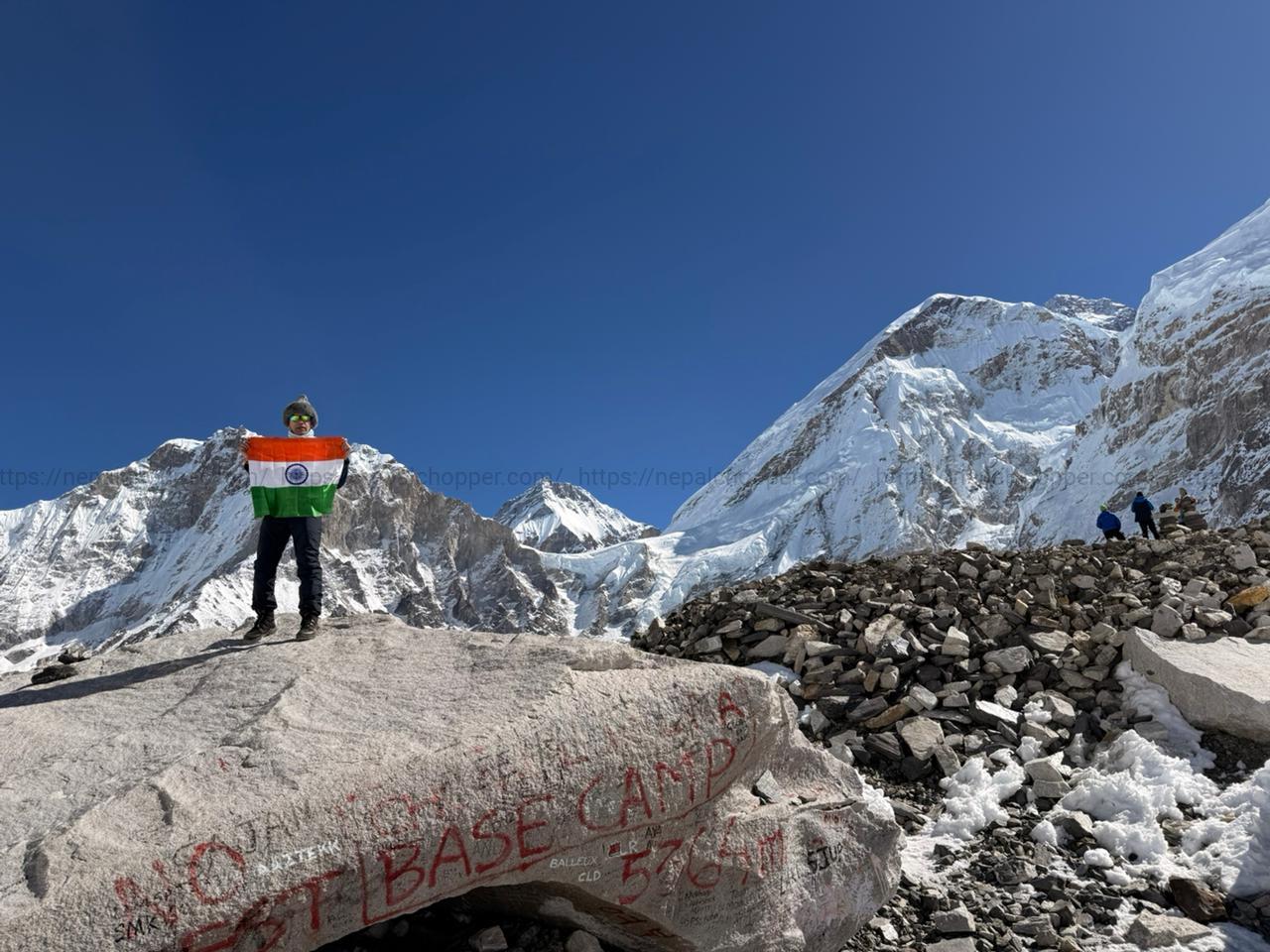 Namche Bazaar to Kathmandu Helicopter Flight 