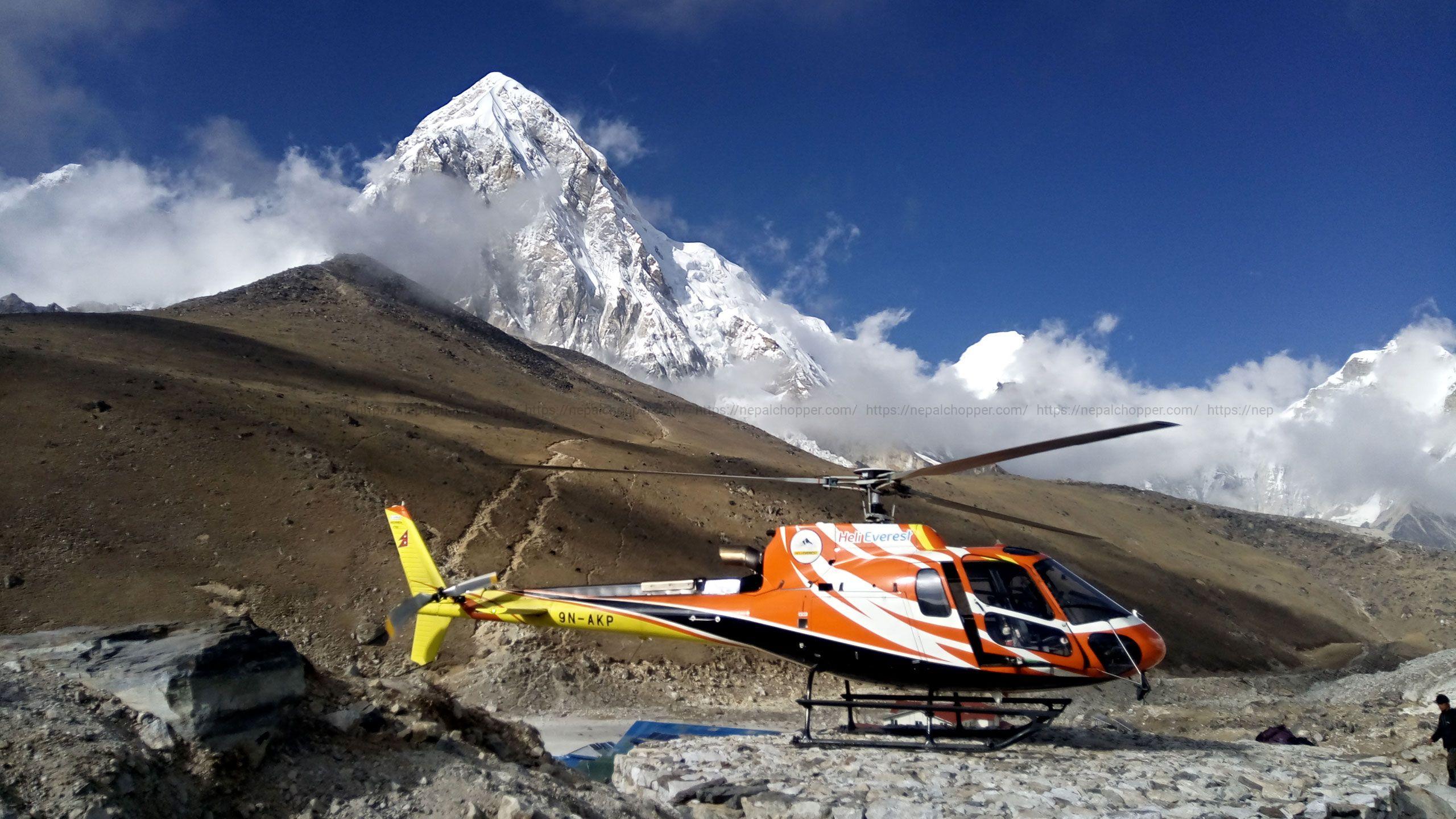 Everest Base Camp Helicopter Tour Group Sharing 