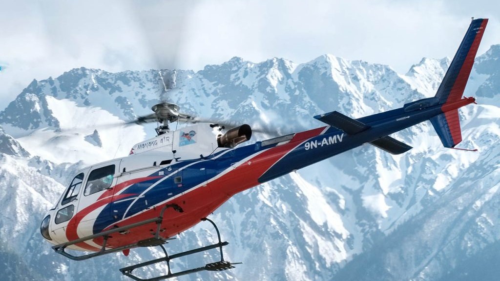 Kathmandu To Lukla Helicopter Flight