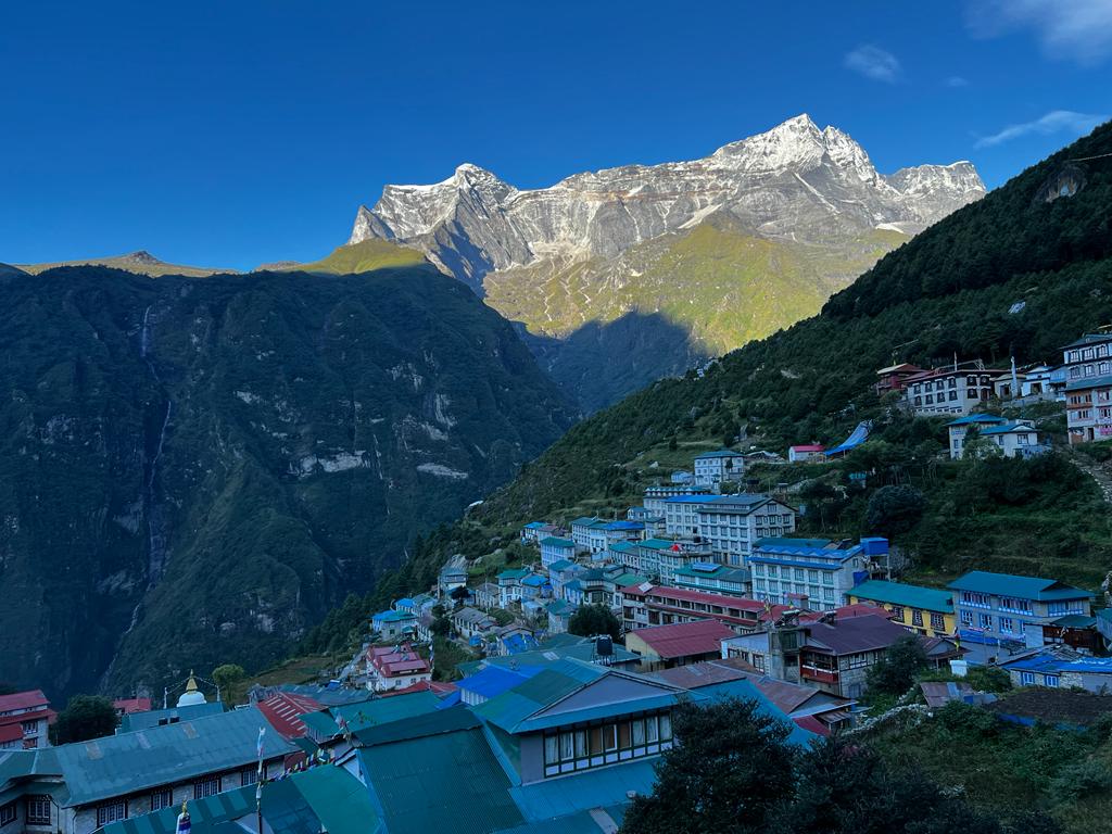 Kathmandu to Namche Bazaar by Helicopter