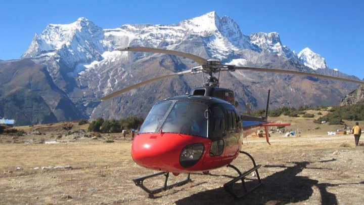 Helicopter Ride To Phu