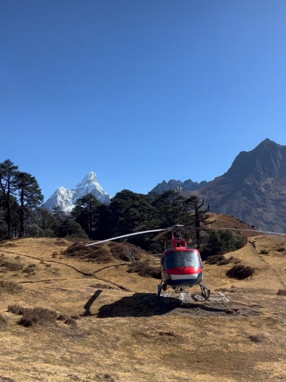 Kathmandu To Kongde Helicopter Flight